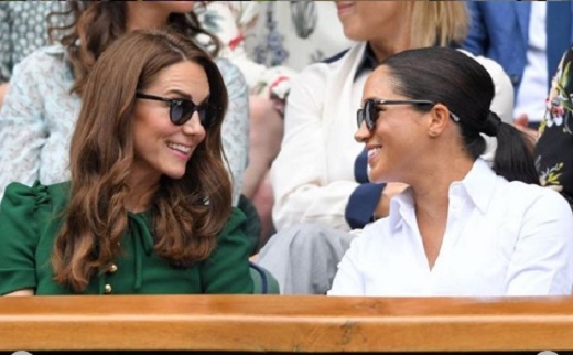  Kate Middleton y Meghan Markle. Foto: Instagram