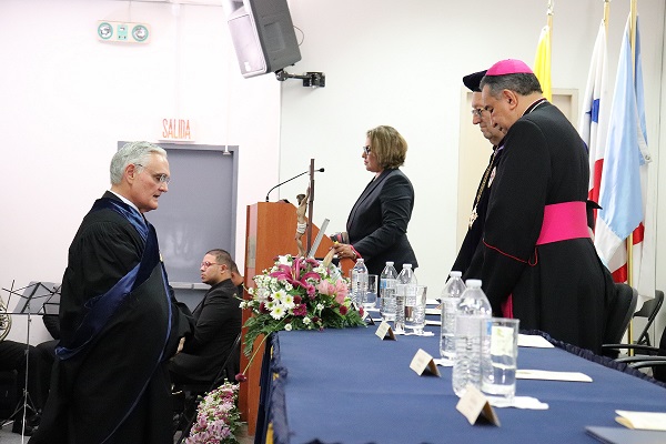 USMA, investidura a Jorge Luis Quijano con Doctorado Honoris Causa en Ingeniería y Tecnología.Foto: Cortesía USMA.