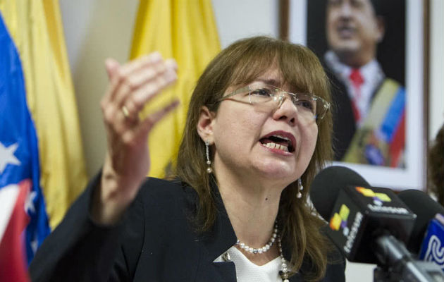 La embajadora venezolana, Carol Delgado. EFE