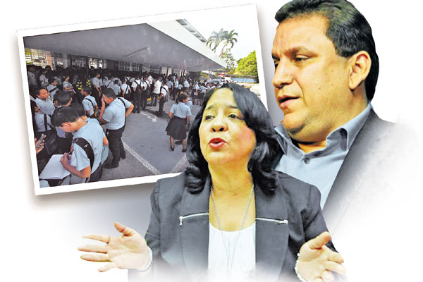 Los gremios docentes aseguran que el gobierno no quiere apoyar el sector educativo. Foto: Panamá América.