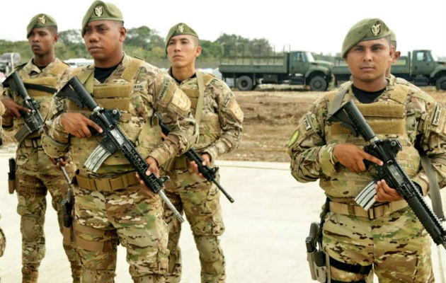 Estados Unidos equipa a estamentos de seguridad panameños para defender la frontera con Colombia. Foto: Senan.