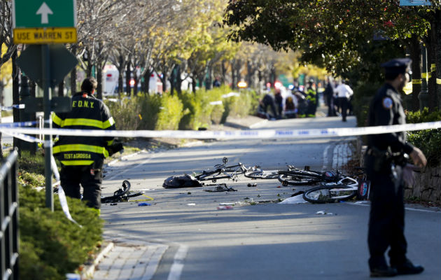 El 31 de octubre del 2017 la ciudad volvió a paralizarse tras conocer que un hombre había atropellado con una camioneta a ciclistas.