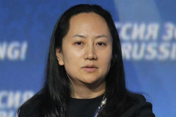 Directora financiera de Huawei e hija del fundador de la compañía, Wanzhou Meng.