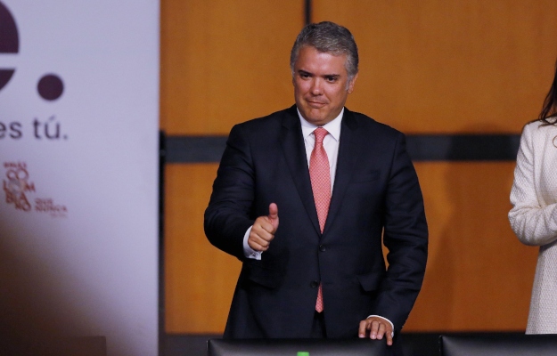 Iván Duque ha dicho que la escalada violenta del ELN deja en evidencia que ese grupo guerrillero no tiene voluntad de paz. Los diálogos con ese grupo guerrillero están congelados. FOTO/EFE