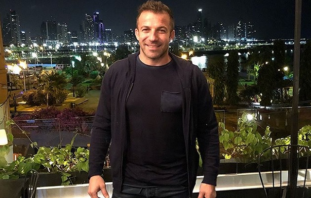 No es la primera vez que Del Piero está en el país.