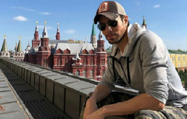 Enrique Iglesias disfruta cada instante con sus hijos.