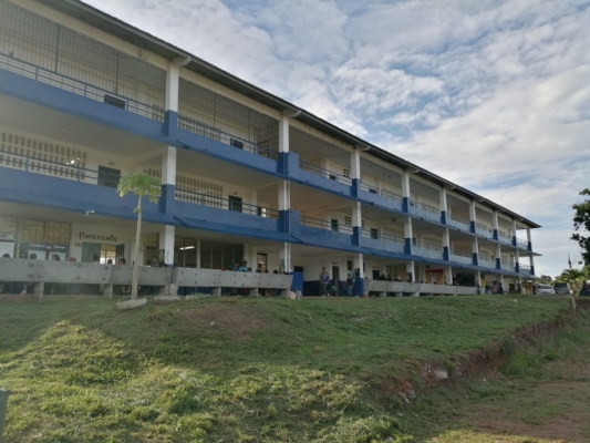 El incidente ocurrió en una escuela de jóvenes y adultos en La Chorrera. Foto/Eric Montenegro