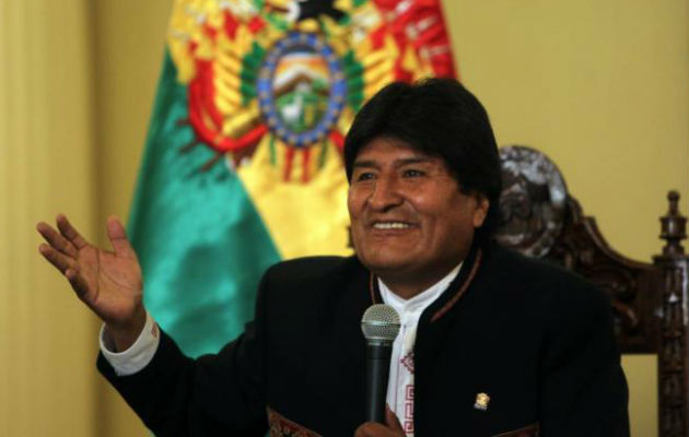 Presidente Evo Morales. Foto: EFE