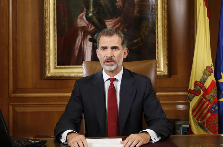 El rey Felipe de España.