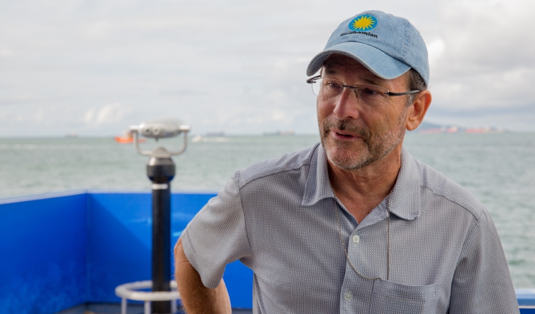 Héctor Guzmán, científico del Smithsonian en Panamá. Ana  Endara/Smithsonian