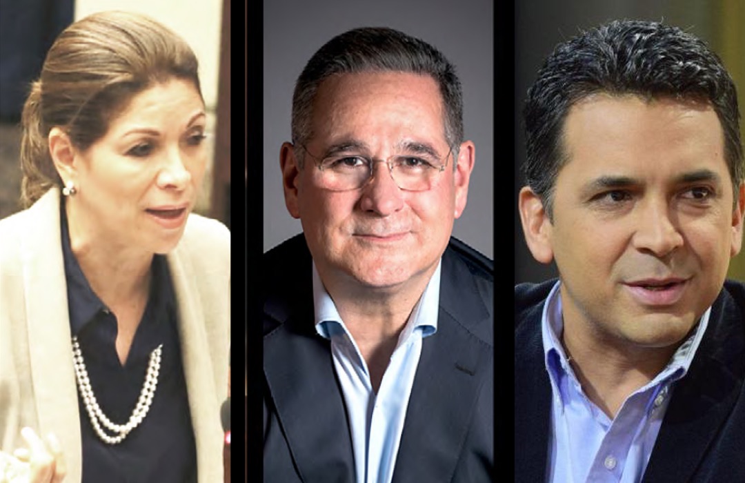 Ana Matilde Gómez, Marco Ameglio y Ricardo Lombana oficialmente