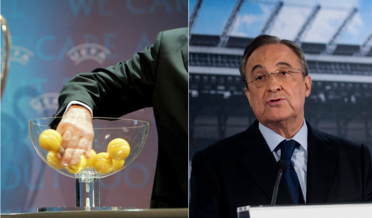 Florentino Pérez presidente del Real Madrid. Foto AP