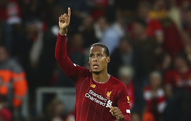  Virgil van Dijk  ha brillado con el Liverpool.