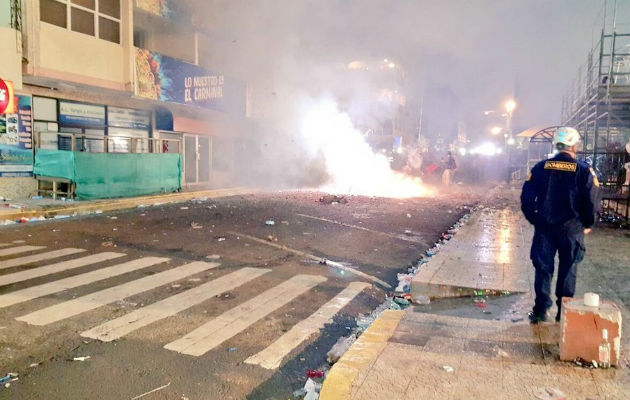 A diferencia de los años ateriores solo hubo dos tunas, Calle Arriba y Calle Abajo que se reunificó con la tuna de Punta Fogón Unido y volvieron a ser una sola agrupación luego de una pugna de varios años.