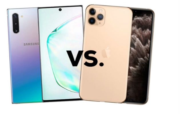 Samsung inició lanzando su nuevo Galaxy Note 10 en agosto y recién la semana pasada Apple lanzó su iPhone 11 Pro. Foto/Cortesía