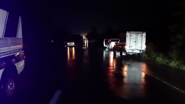 El accidente de tránsito (atropello a peatón) se dio el sábado en horas de la noche en un sector en el que no hay luminarias.