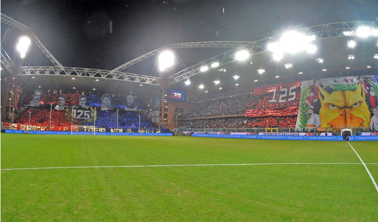 Estadio Luigi Ferraris es utilizado por el Génova y Sampdoria. Foto Genoa Cricket & Football Club