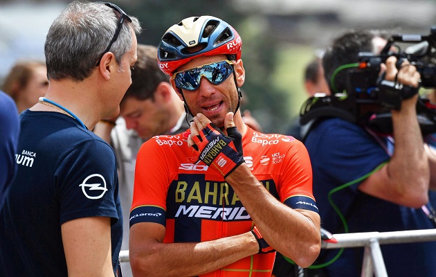 Vincenzo Nibali se muestra optimista.
