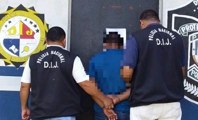 El sujeto de 34 años de edad, fue capturado en el sector de San Isidro próximo a la frontera de Paso Canoas entre Panamá y Costa Rica. Foto/Mayra Madrid