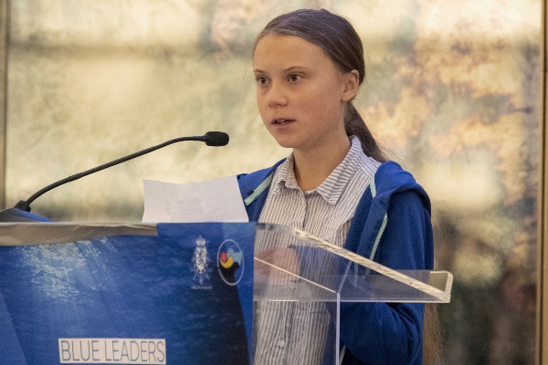 Greta Thunberg, presentó un contundente discurso ante los líderes mundiales haciendo un llamado para frenar la destrucción del planeta. FOTO/AP