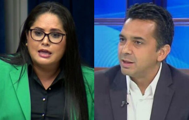 La diputada Zulay Rodríguez y el excandidato presidencial Ricardo Lombana se enfrentaron en Twitter por el tema de Alfredo Castillero Hoyos. Foto: Panamá América.