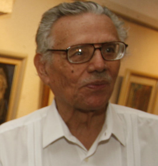 Guillermo Sánchez-Borbón (Tristán Solarte). Académico de la Academia Panameña de la Lengua, escritor, periodista de opinión y humanista bocatoreño, galardonado con la condecoración Medalla 'Rogelio Sinán 2004. Foto: Archivo.