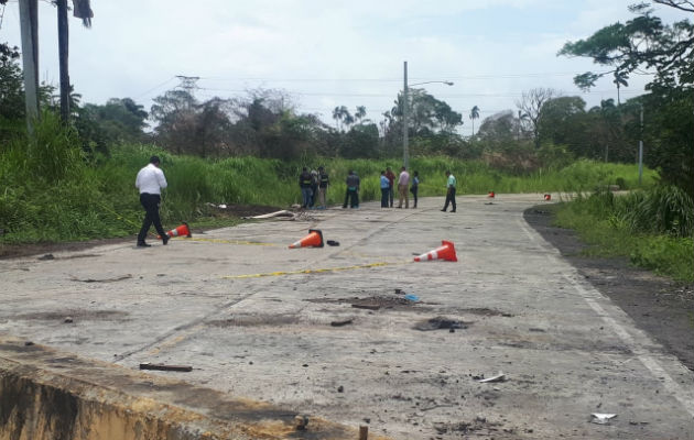 El cuerpo fue hallado en horas de la mañana. Foto: Diómedes Sánchez S.