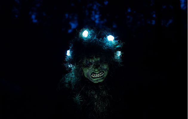 Halloween en el parque de Tierpark en Berlín (Alemania). Foto/EFE