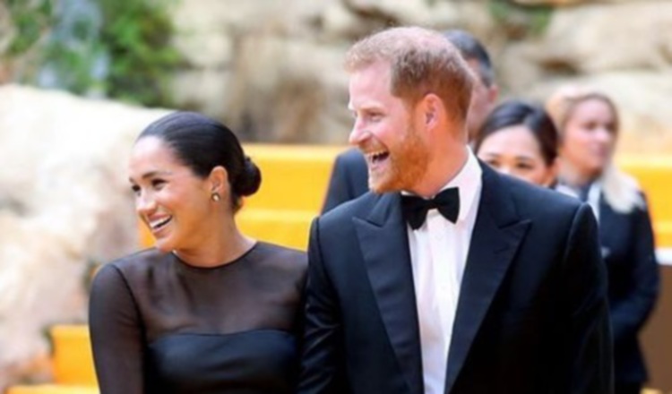 Harry y Meghan.  Foto: Instagram