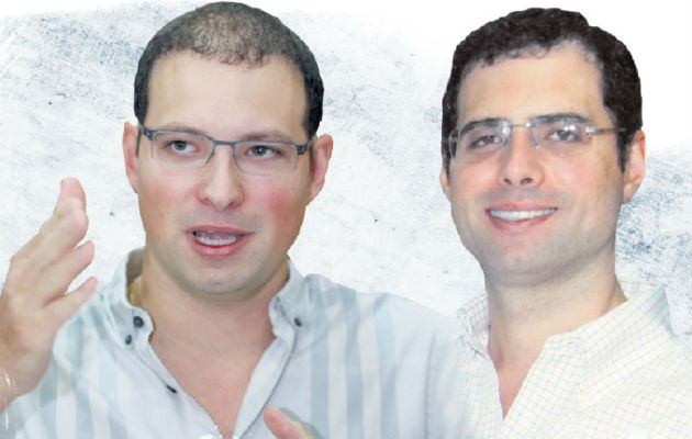  Ricardo Alberto y Luis Enrique Martinelli Linares. Foto/Panamá América