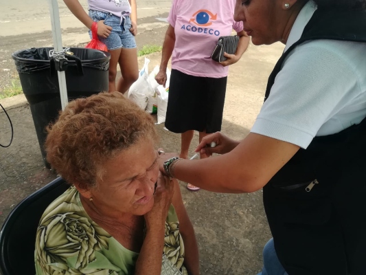 Cifras del Minsa dan cuenta de que, desde el 22 de abril a la fecha, se han aplicado 36,598 dosis de vacunas contra la influenza en la región. Foto/ Thays Domínguez