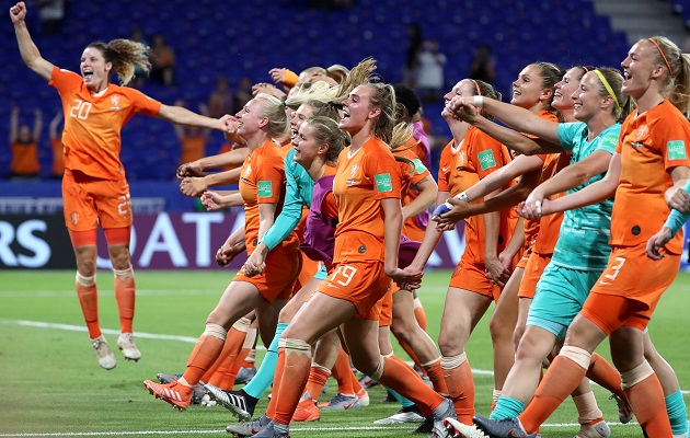 Holanda debutó en un Mundial recién en 2015.