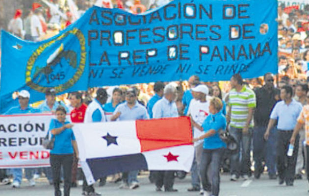 Este año se han realizado varias marchas. /Foto: Panamá América