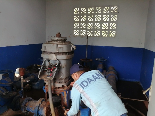 La paralización de esta estación de bombeo dejó sin suministro de agua potable a 4 mil clientes del Idaan en seis barriadas de esta zona de Arraiján.