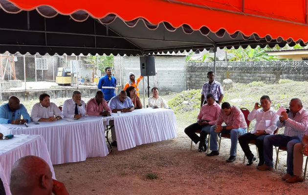 Reunión del Consejo Municipal del distrito de Colón. Foto: Diómedes Sánchez S. 