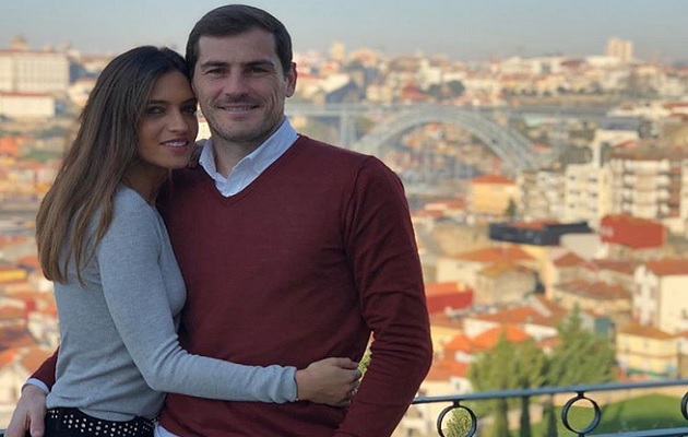 Iker junto a Sara Carbonero.