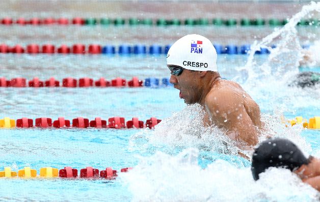 Crespo viene de una buena competencia en Eslovaquia.  / Foto Comité Olímpico de Panamá