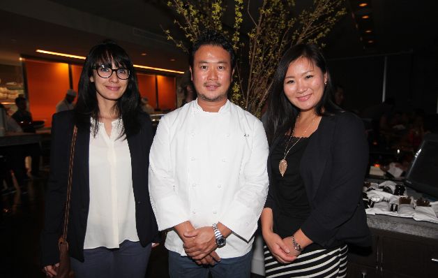 2. Yayoi Baggieri, Makoto Okuwa y Sanomi Omori.