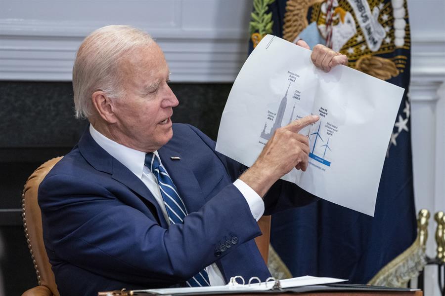 Joe Biden, presidente de Estados Unidos. Foto: EFE