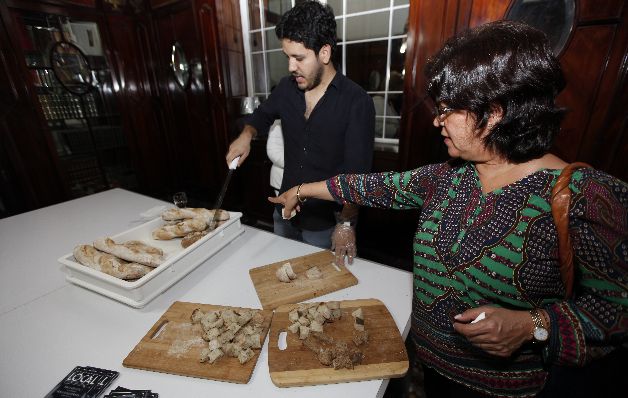 Deleitaron su paladar con delicias de países francófonos.