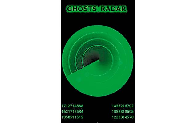 Esta app supuestamente detecta las energías de los fantasmas que hay en el lugar donde te encuentres, y es capaz de captar señales magnéticas o EMF.