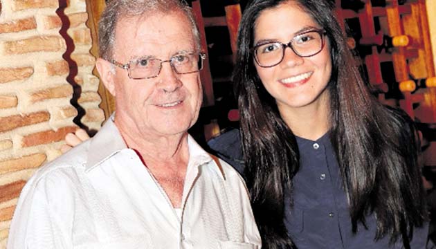 Víctor Flamarique y María Eugenia Flamarique.