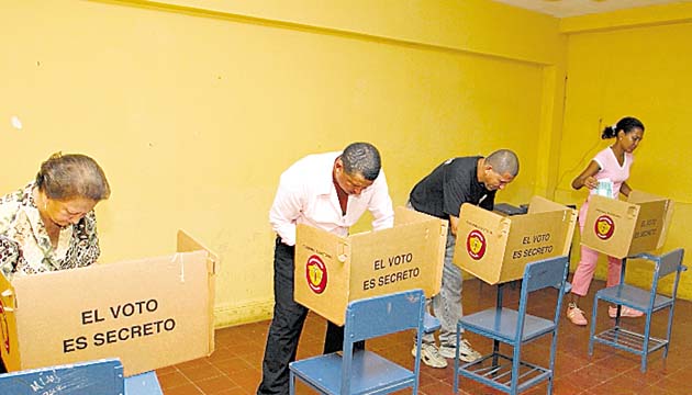 El voto electrónico solo será en la escuela República de Venezuela.(Archivo)