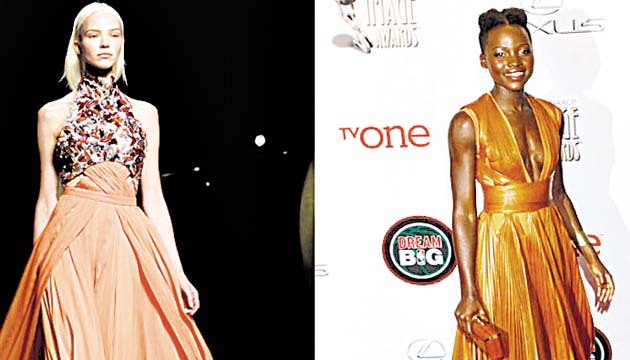 A Lupita Nyong’o le quedaría perfecto el color del Prabal Gurung.