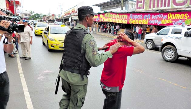 En Herrera se dan delitos con características de grupos organizados. (Thays Domínguez)