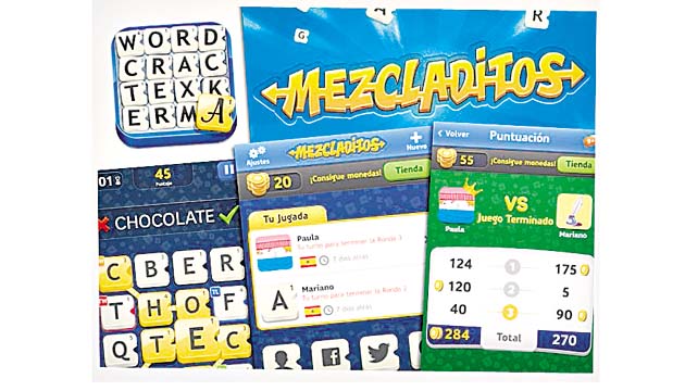 Tras la fiebre de Apalabrados, llega este juego en el que hay que formar el máximo de palabras posibles con las letras que te ofrece el juego durante tu turno. La idea es lograr acumular más palabras que tus contrincantes.