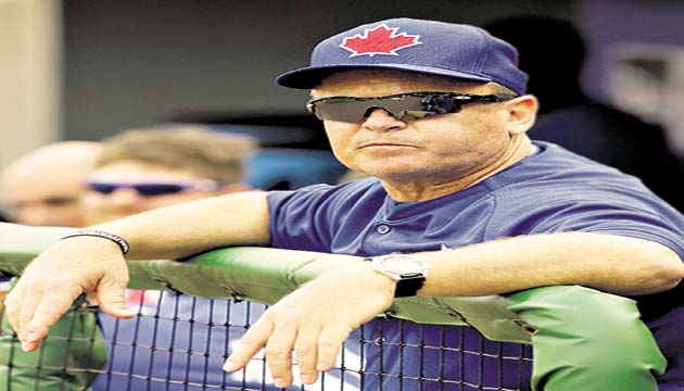 John Gibbons, el piloto de los Azulejos, luce optimista.(AP)