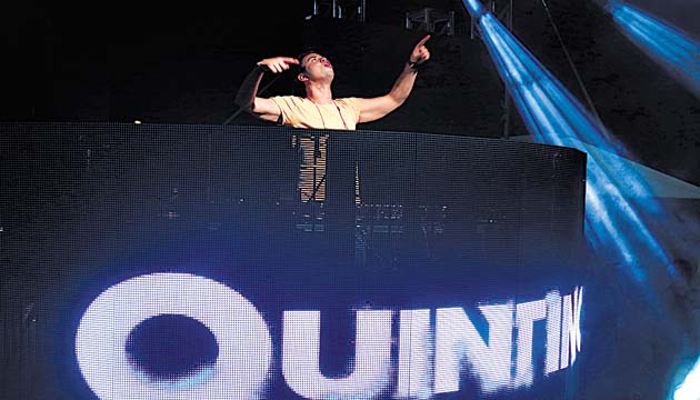 El aclamado DJ Quintino. El DJ que participó en enero del The Day After contagió a los presentes en la Cinta Costera con sus buenas mezclas. También ofreció un “show” en Penonomé.(Shino HS)