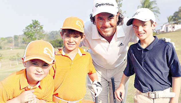2. De izq. a dcha., Juan David Lee, Samuel Durán, Hugo León e Inocencio Galindo.