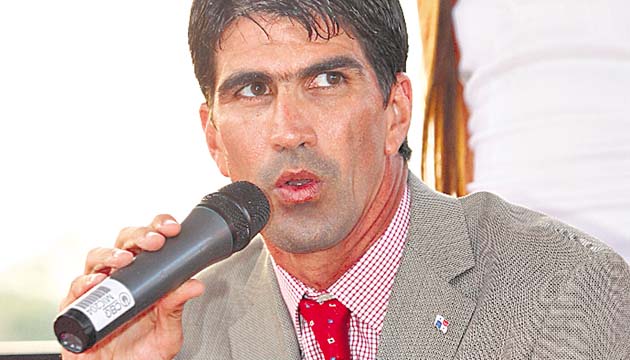 Juan Ramón Maduro (ATP) participó en la inauguración.(Anayansi Gamez)